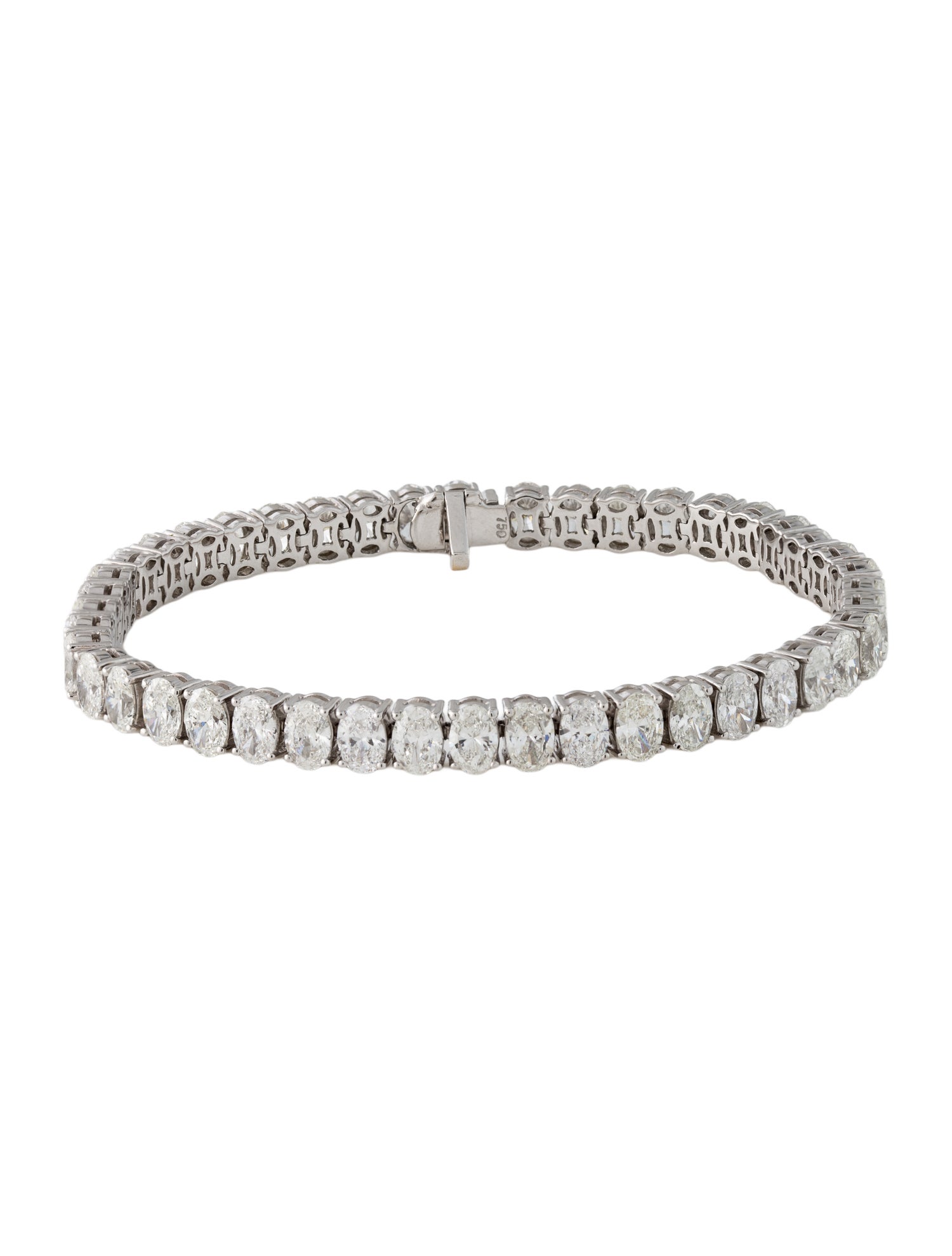 Bracelet 18K 13.46ctw Diamond Tennis Bracelet