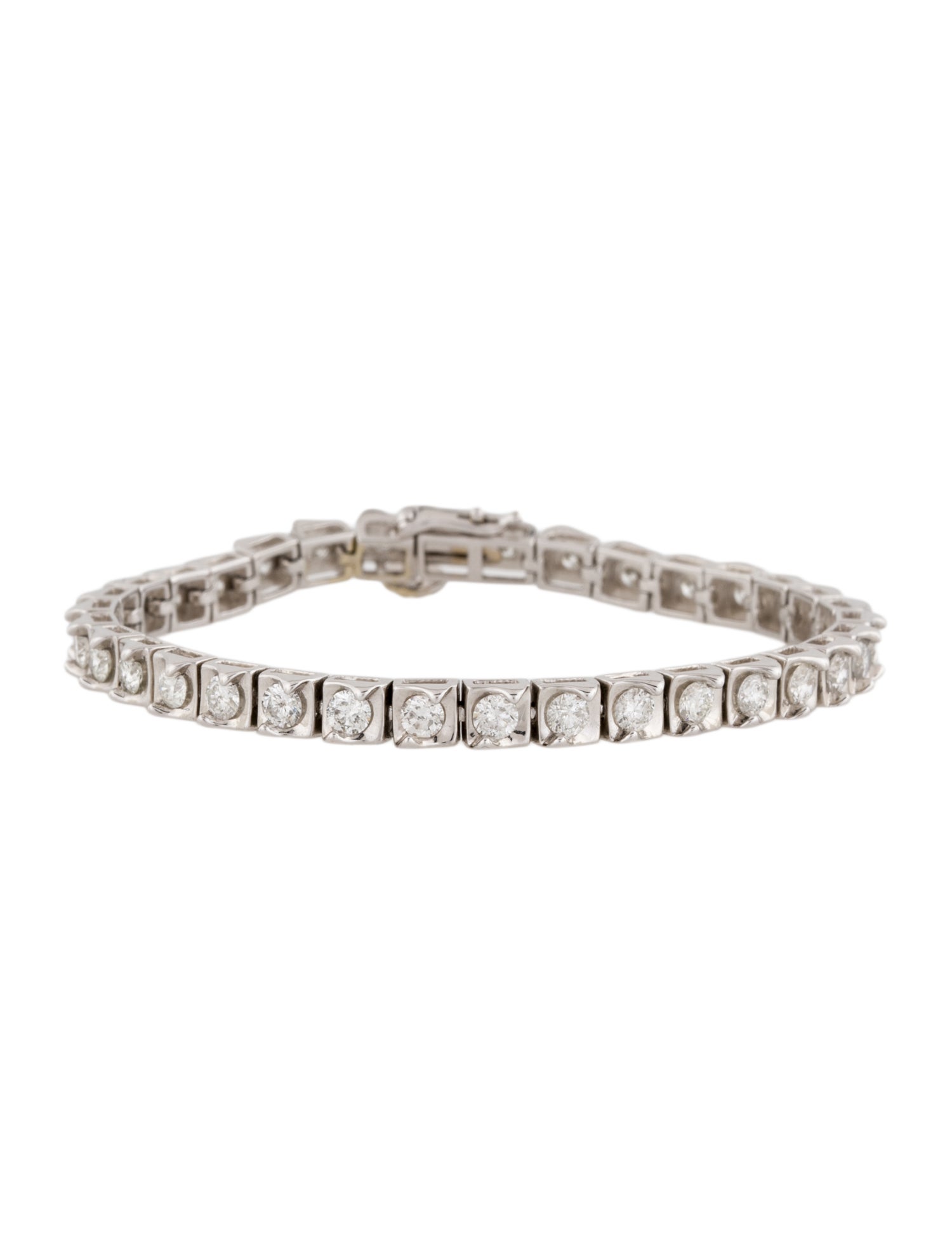 Bracelet 14K 3.40ctw Diamond Link Bracelet