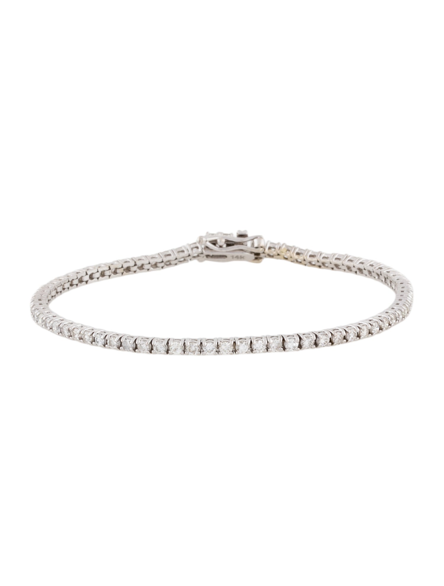 Bracelet 14K 2.41ctw Diamond Tennis Bracelet