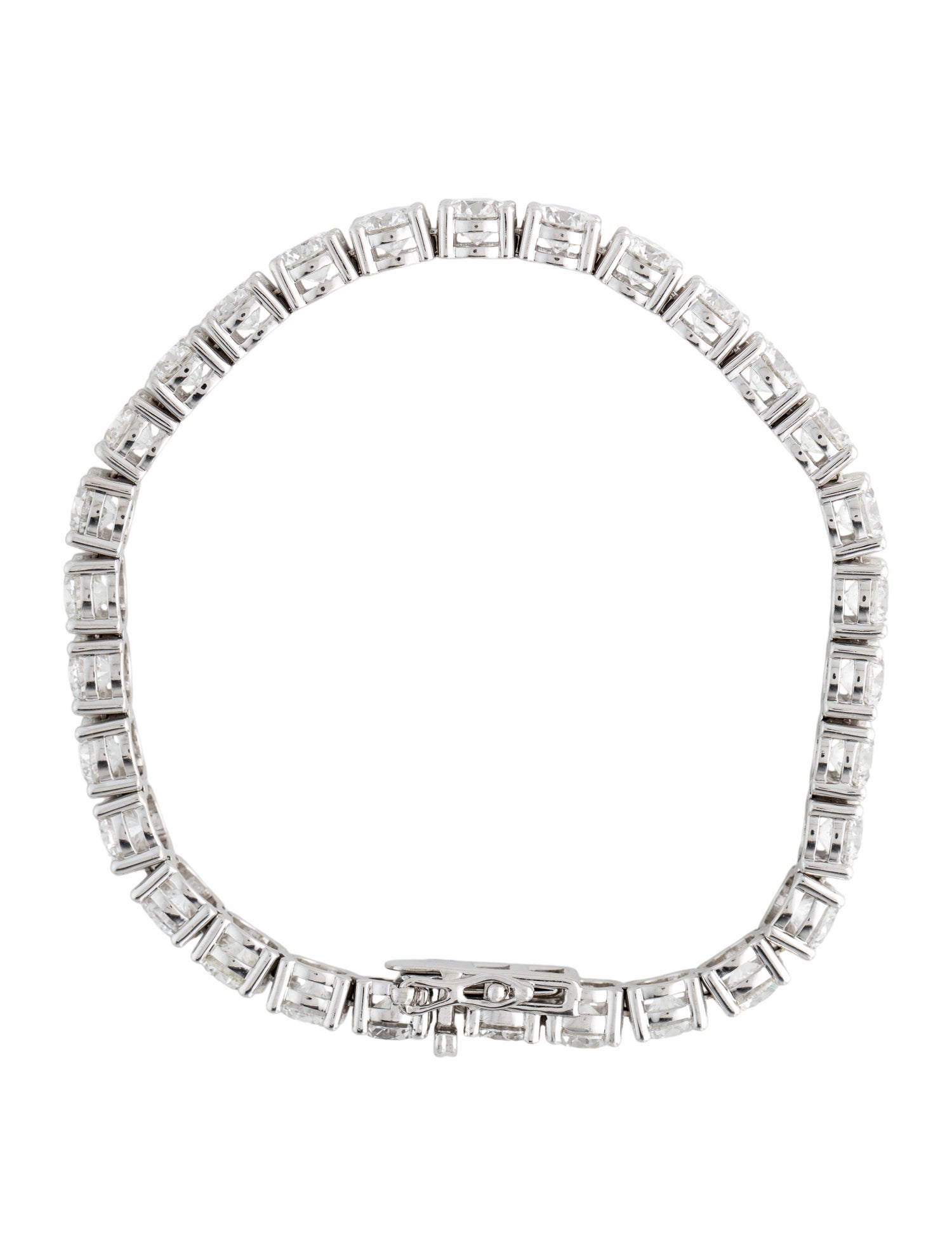 Bracelet 14K 21.00ctw Lab-Grown Diamond Tennis Bracelet