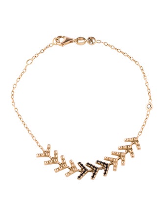 Bracelet 14K Diamond Link Bracelet