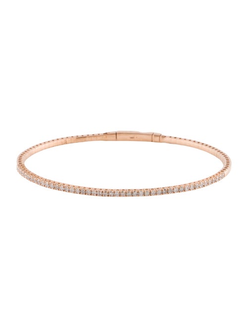 Bracelet 14K Diamond Flex Bangle Bracelet