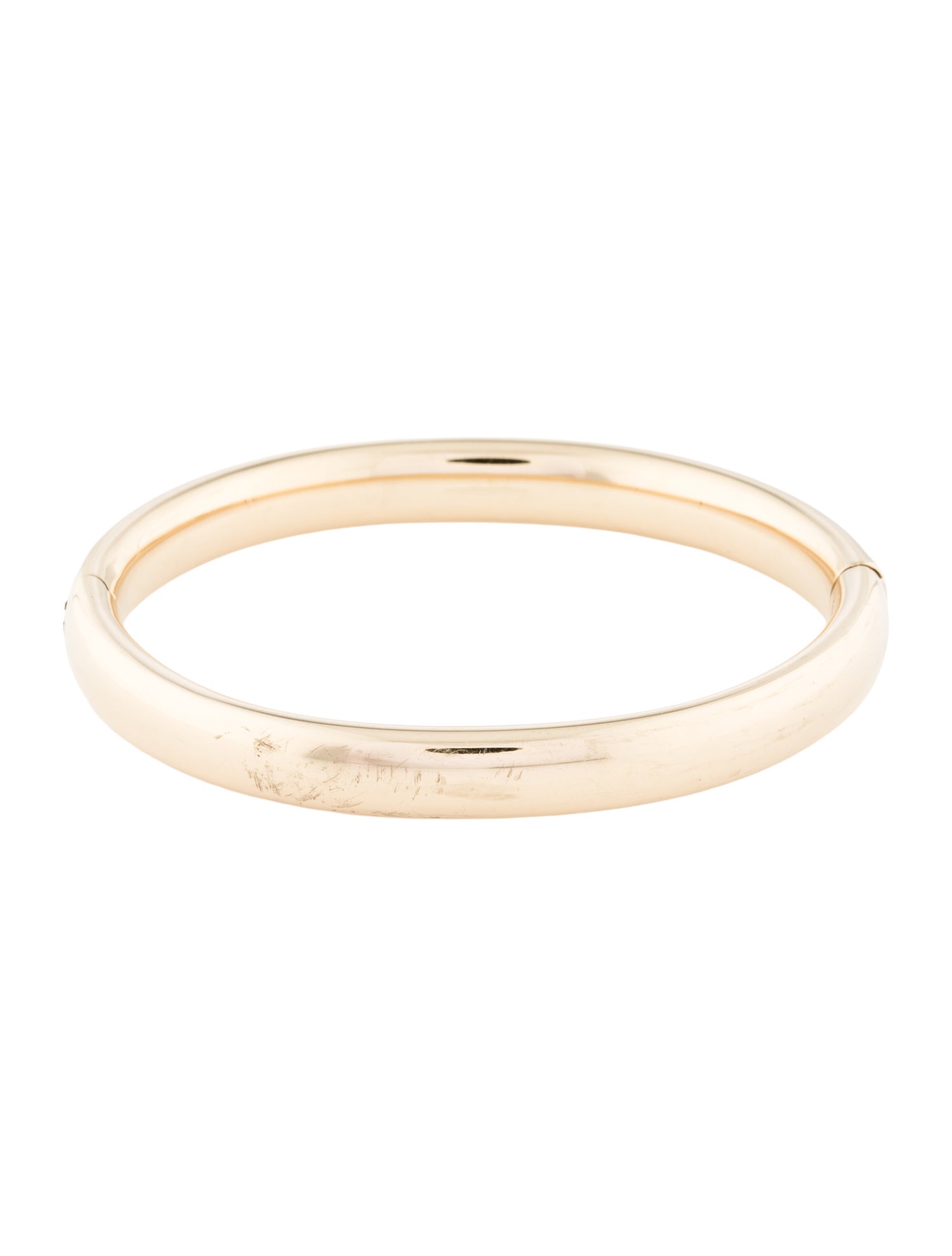 Bracelet 14K Hinged Bangle Bracelet