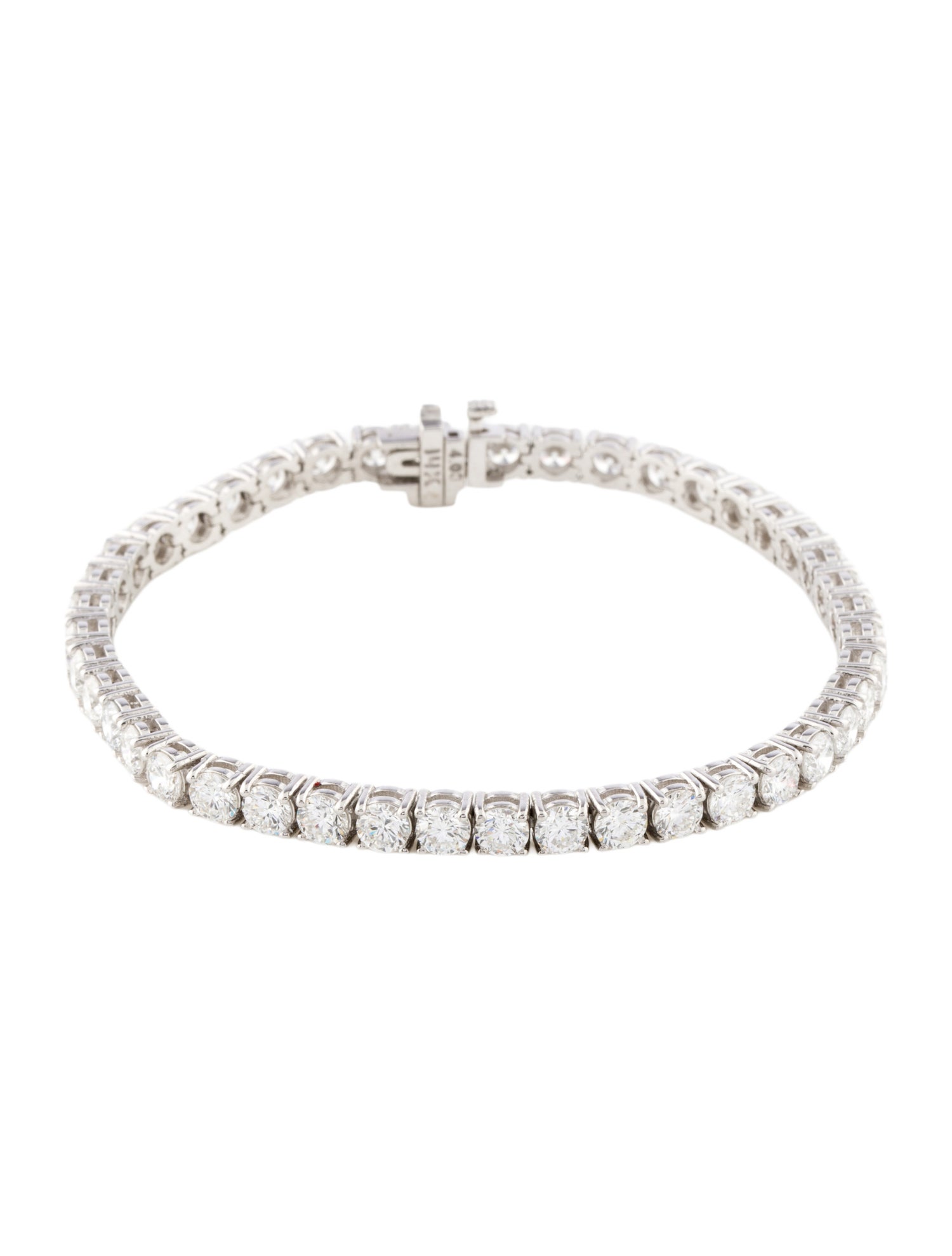 Bracelet 14K 10.00ctw Lab-Grown Diamond Tennis