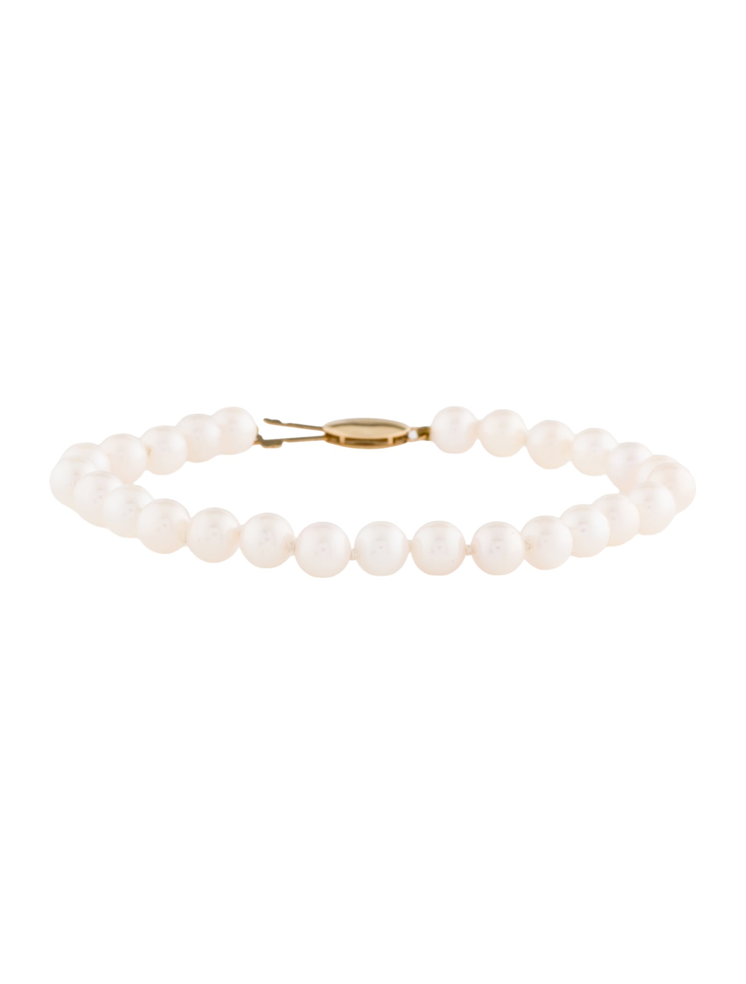 Bracelet 14K Pearl Bead Strand
