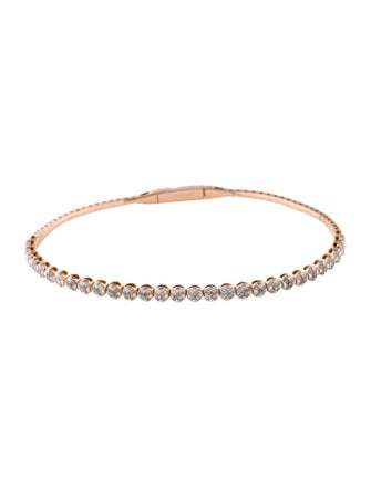 Bracelet 14K Diamond Bangle Bracelet