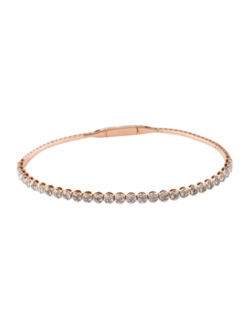 Bracelet 14K Diamond Bangle Bracelet