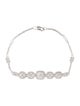 Bracelet 14K 1.02ctw Diamond Station Bracelet
