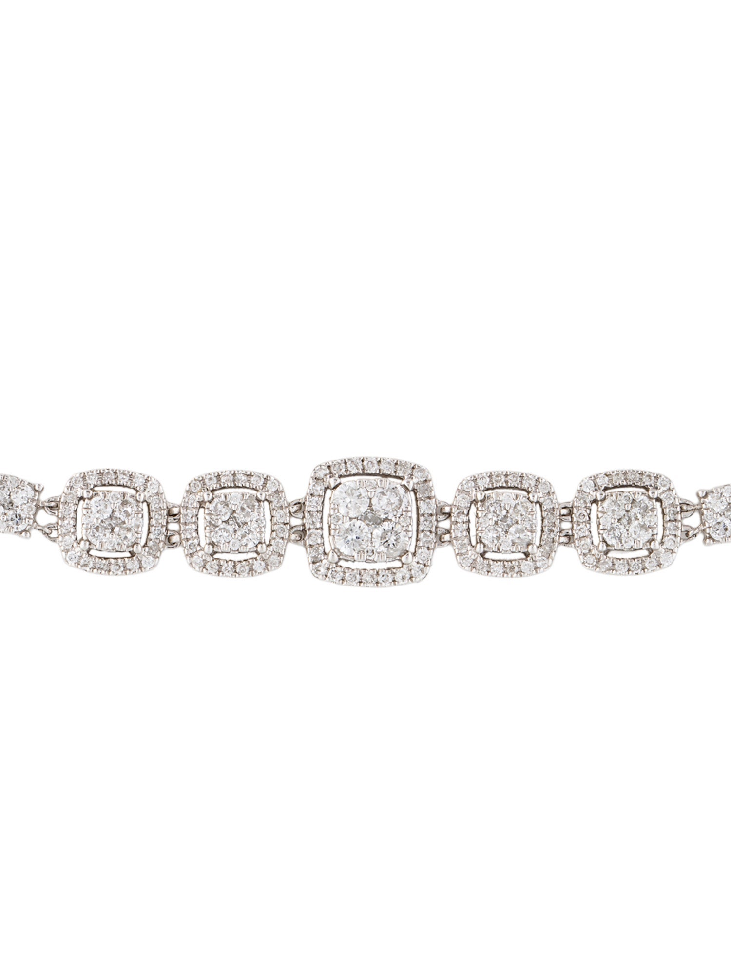 Bracelet 14K 1.02ctw Diamond Station Bracelet