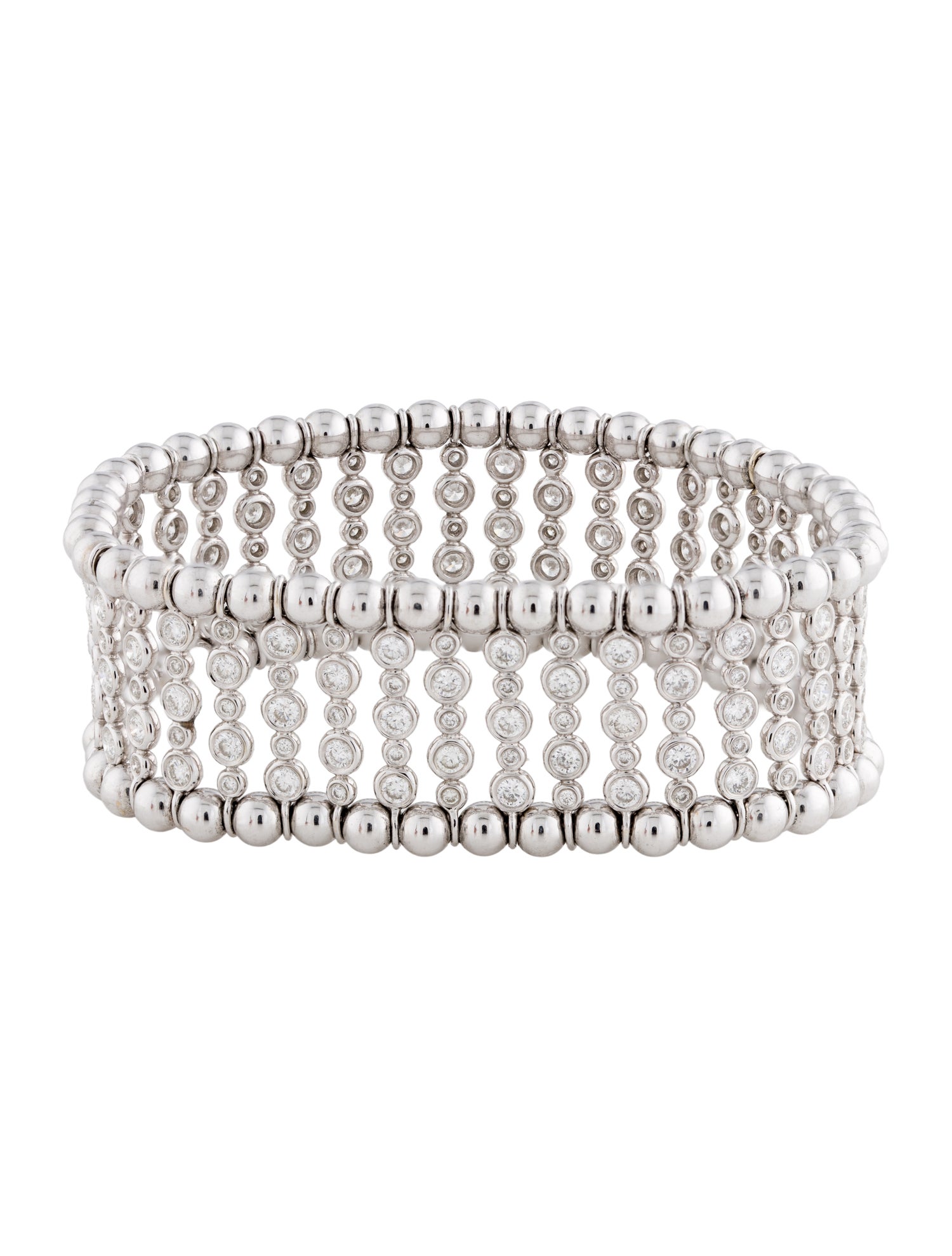 Bracelet 18K 7.35ctw Diamond Bracelet