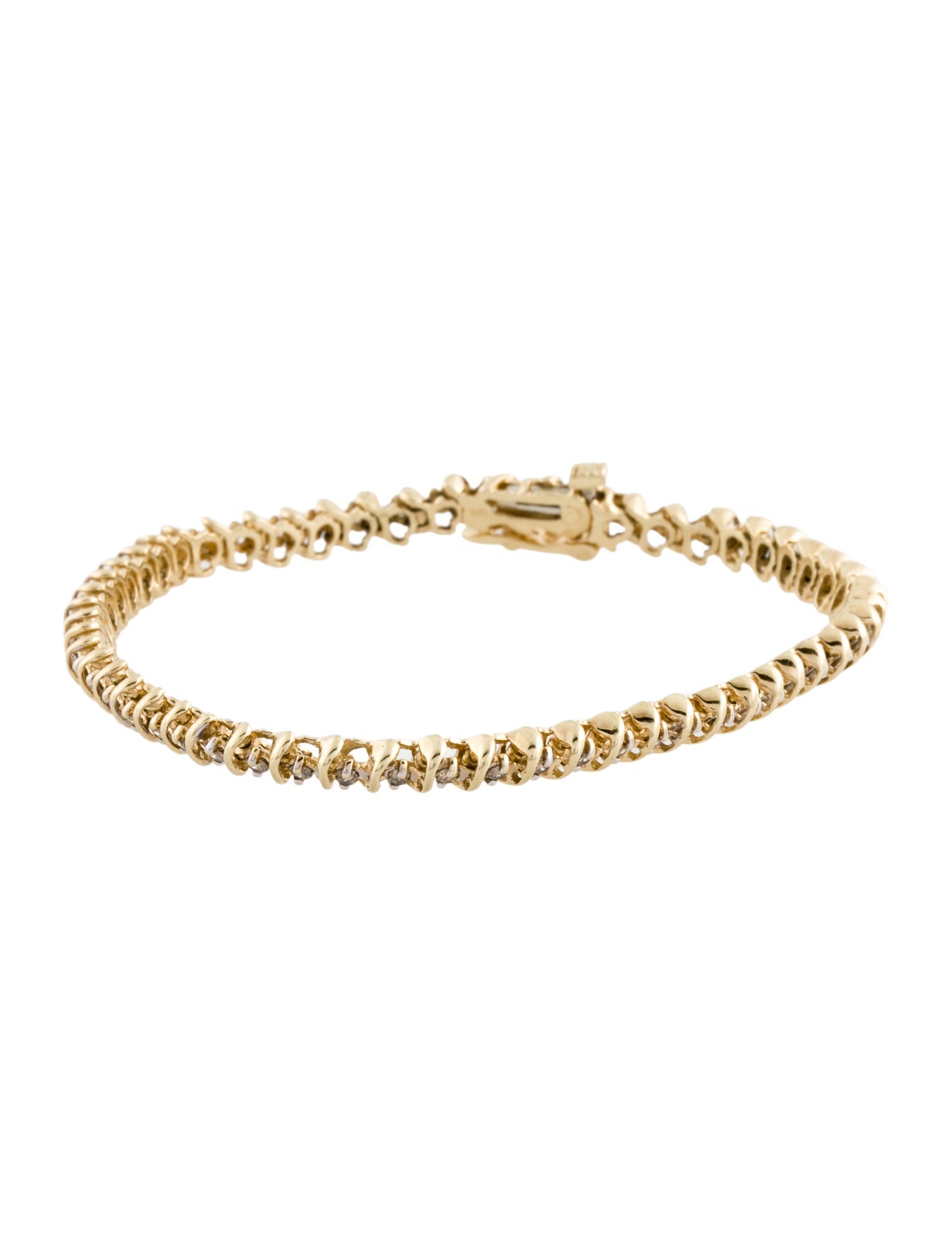 Bracelet 14K Diamond Tennis Bracelet