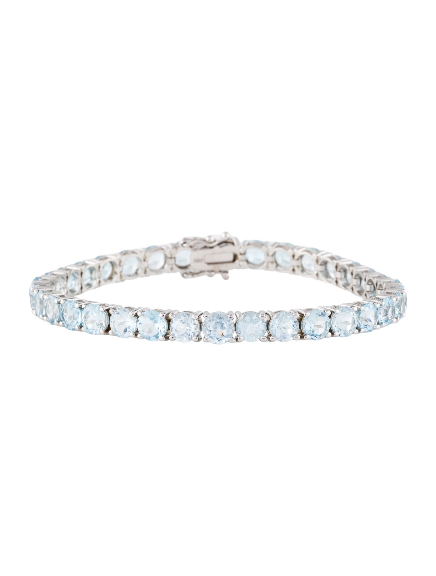Bracelet 14K 19.63ctw Topaz Link Bracelet