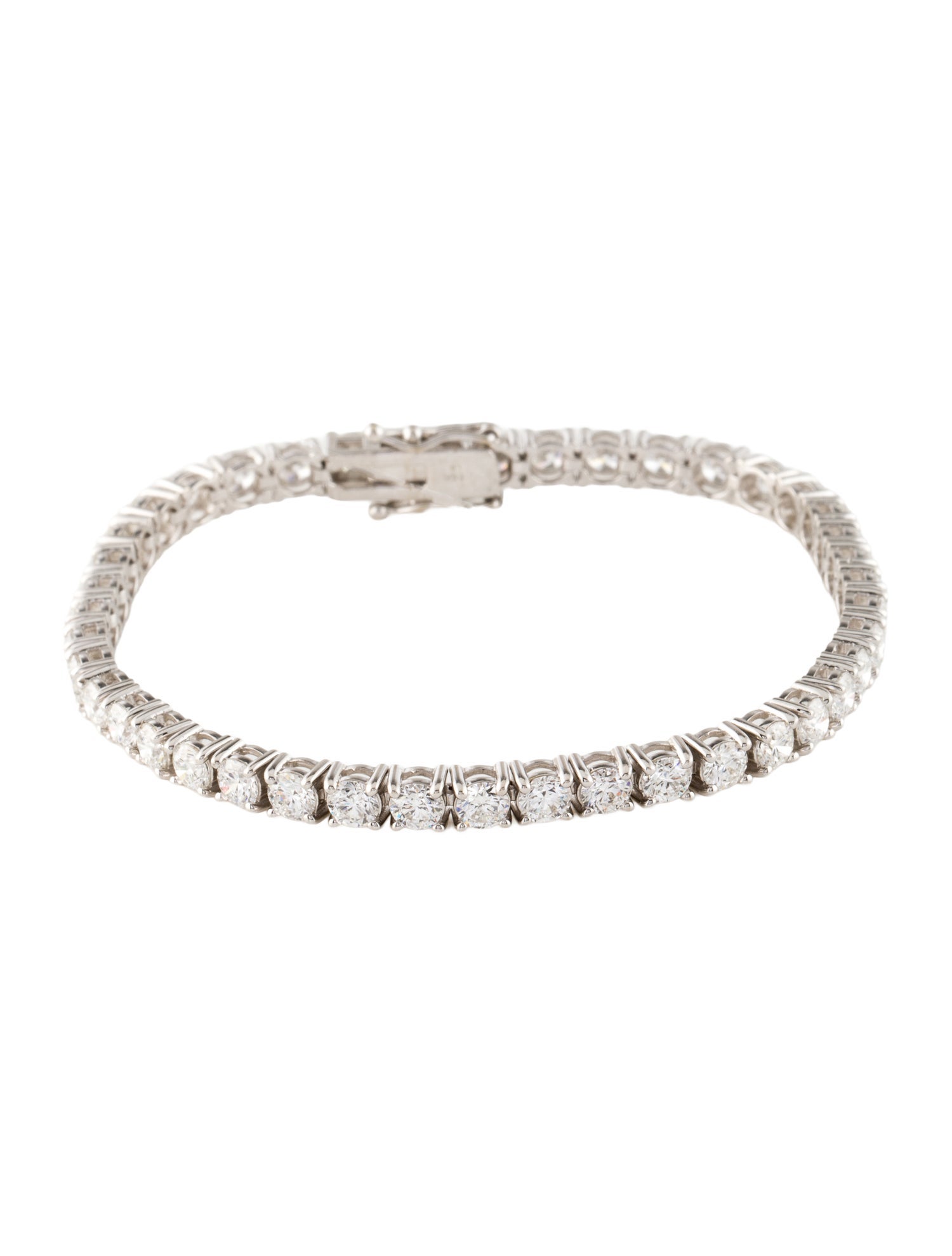 Bracelet 14K 8.05ctw Lab-Grown Diamond Tennis Bracelet