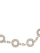 Bracelet 14K Diamond Open Circle Link