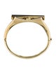 Bracelet 14K Onyx & Diamond Station Hinged Bangle Bracelet