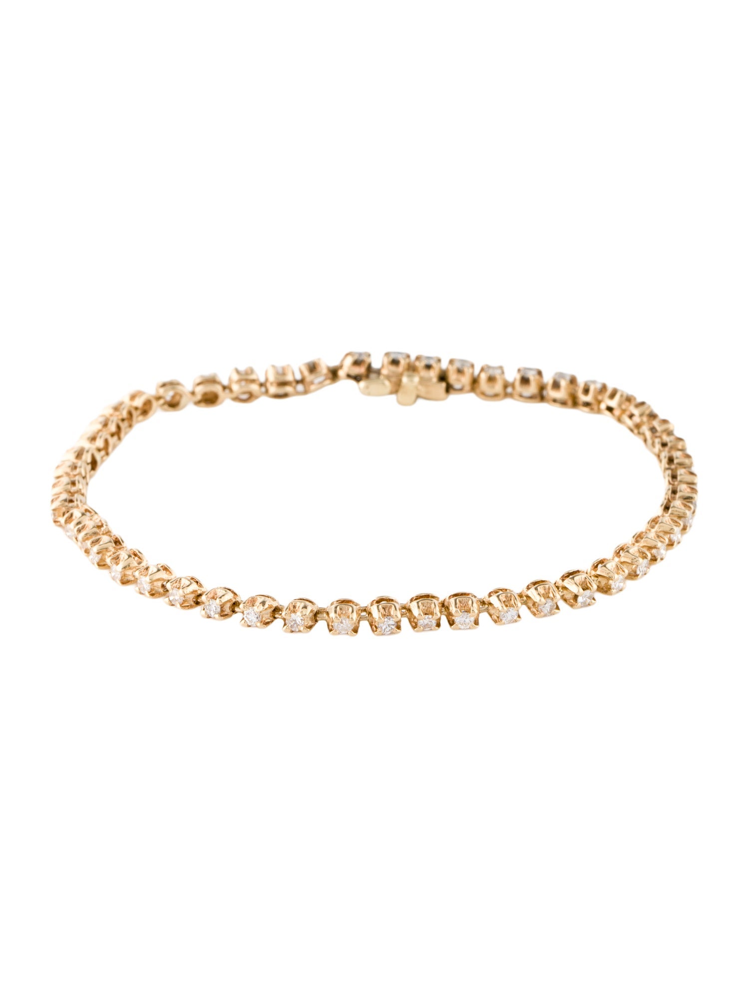 Bracelet 14K Diamond Tennis Bracelet