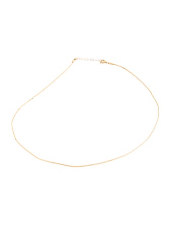 Necklace 14K Round Omega Chain Necklace