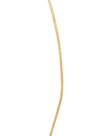 Necklace 14K Round Omega Chain Necklace
