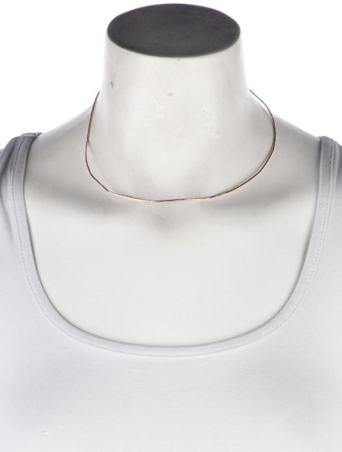 Necklace 14K Round Omega Chain Necklace