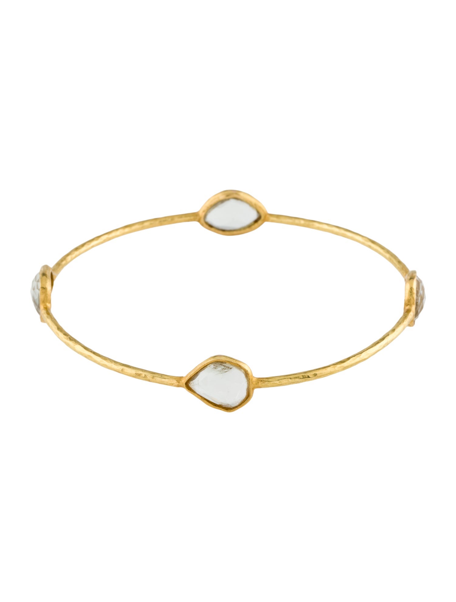 Bracelet 20K Prasiolite Bangle