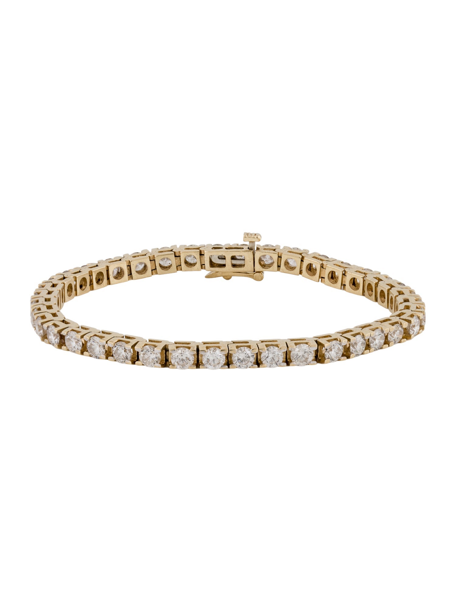 Bracelet 14K 6.27ctw Diamond Link Bracelet