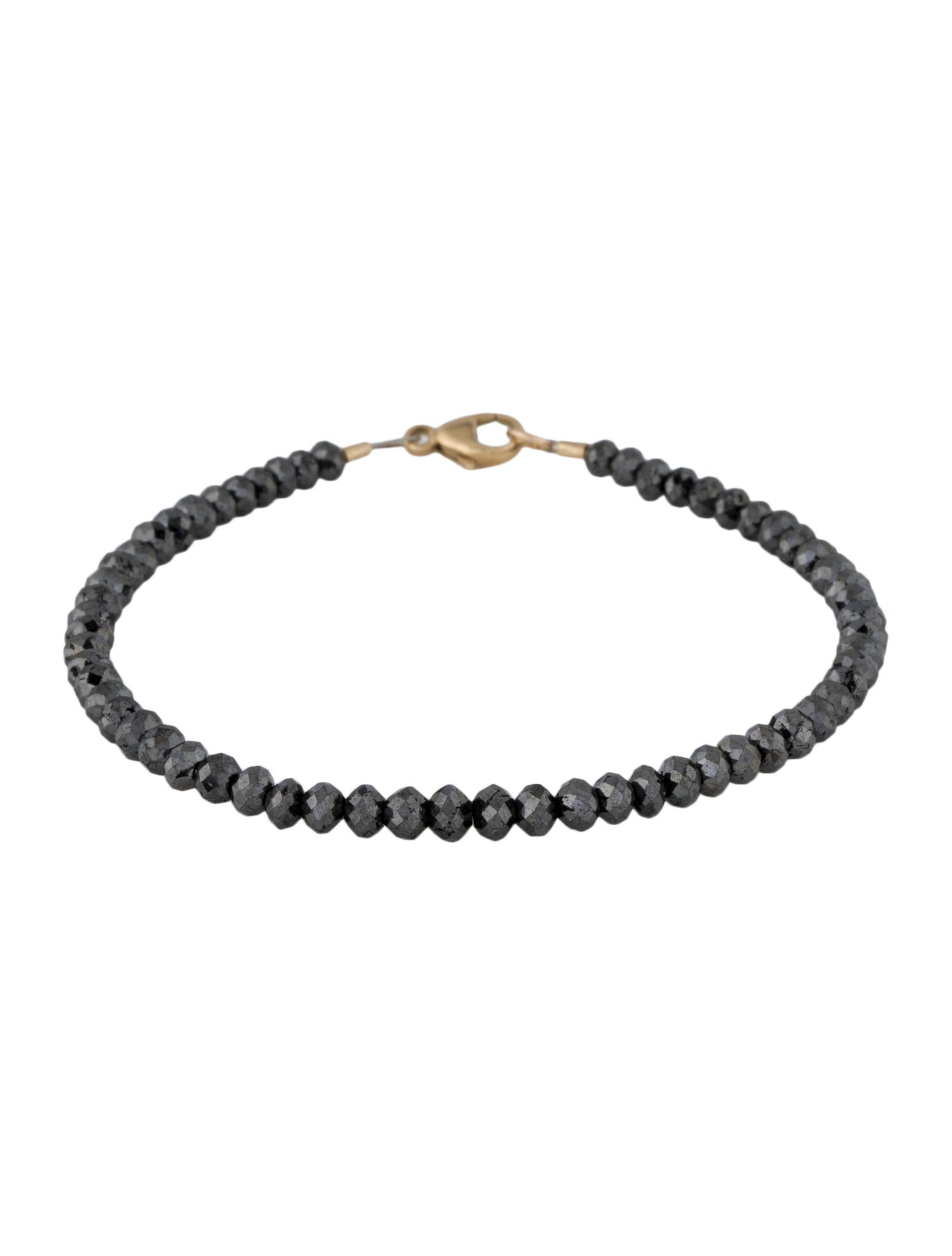 Bracelet 14K Diamond Bead Bracelet