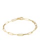 Bracelet 14K Paperclip Link Bracelet