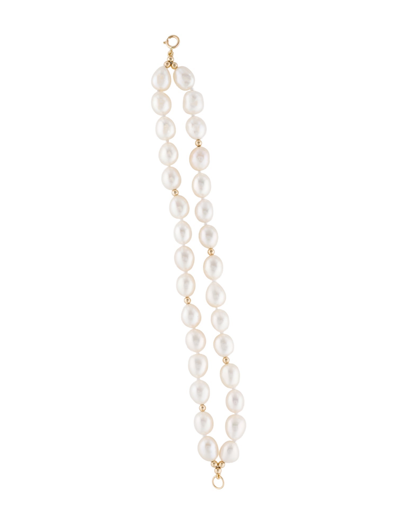 Bracelet 14K Pearl Multistrand Bracelet