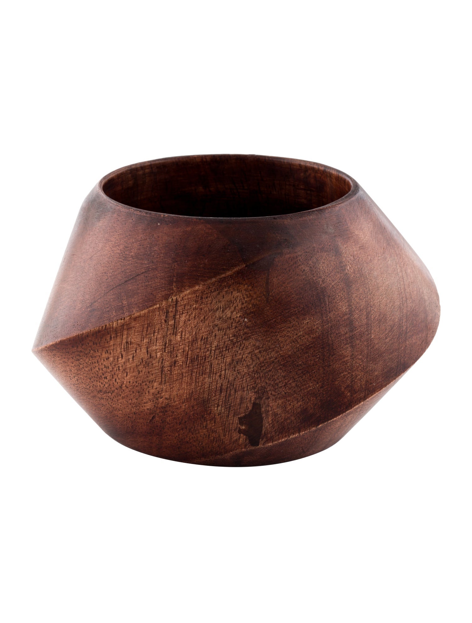 Bracelet Vintage Abstract Wooden Carved Bangle