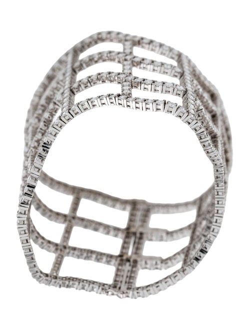 Bracelet 18K 25.01ctw Diamond Openwork Wave Bracelet