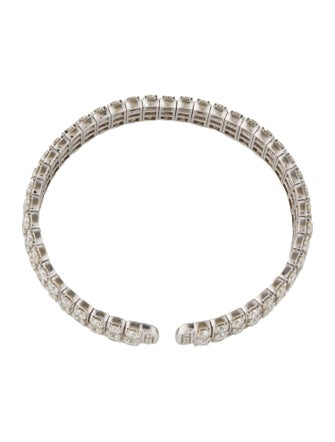 Bracelet 14K 20.00ctw Diamond Pavé Cuff