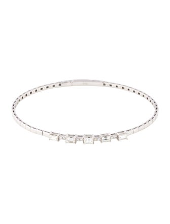 Bracelet 18K 1.00ctw Diamond Bangle Bracelet
