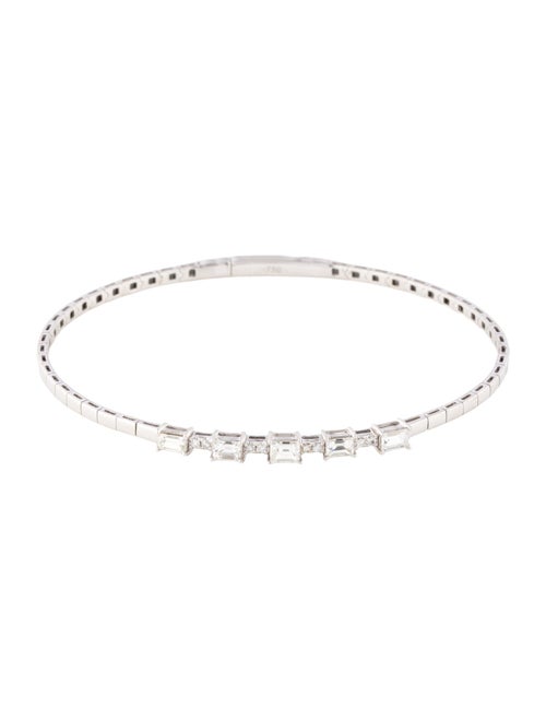 Bracelet 18K 1.00ctw Diamond Bangle Bracelet