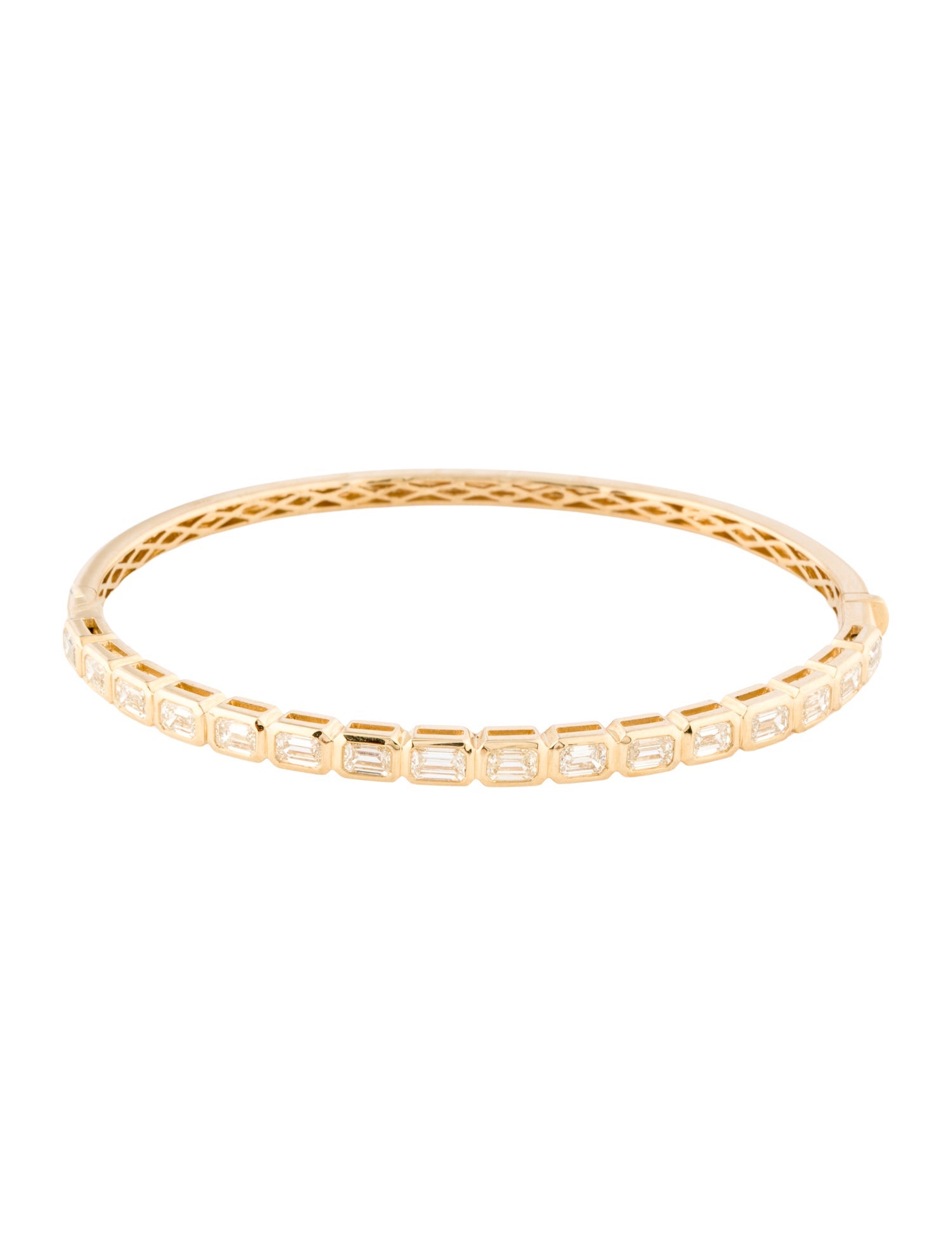 Bracelet 18K 3.20ctw Diamond Bangle