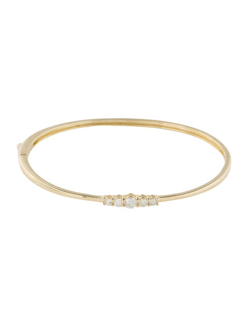 Bracelet 14K Diamond Bangle Bracelet