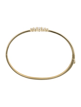 Bracelet 14K Diamond Bangle Bracelet