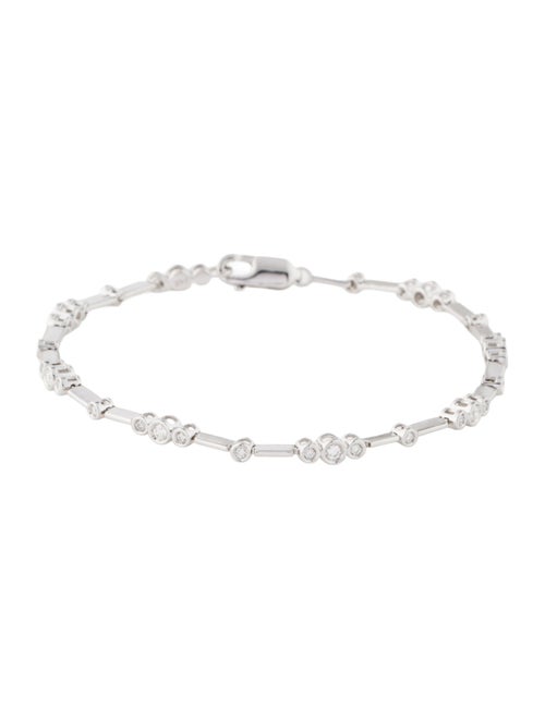 Bracelet 14K Diamond Station Bracelet