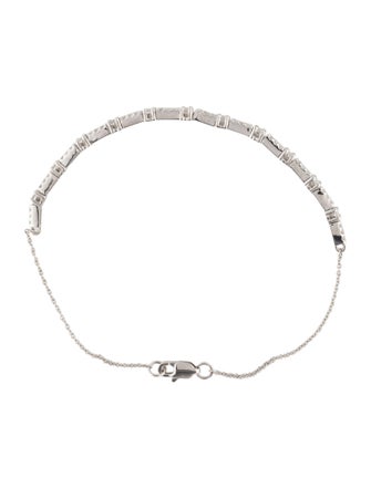 Bracelet 14K Diamond Station Link