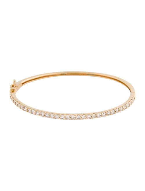 Bracelet 18K 2.21ctw Diamond Hinged Bracelet