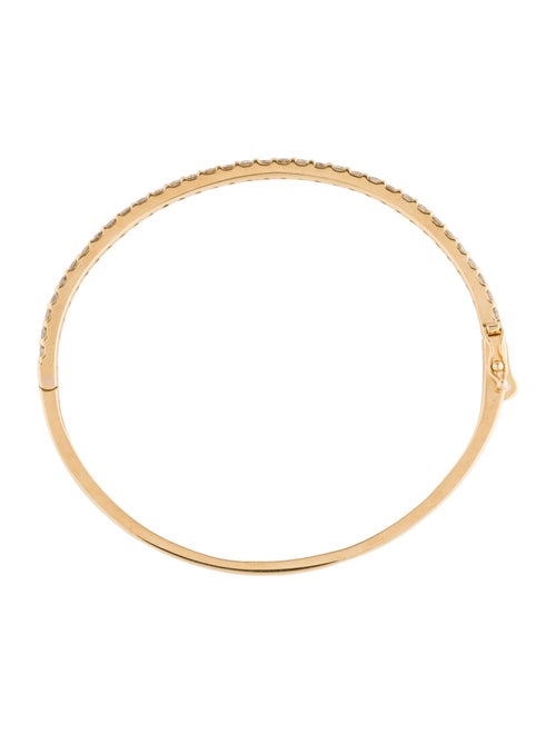 Bracelet 18K 2.21ctw Diamond Hinged Bracelet