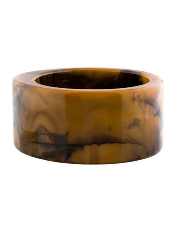 Bracelet Bangle Vintage Acrylic Teardrop