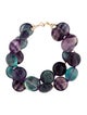 Bracelet 14K Fluorite Double strand Bracelet
