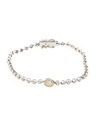 Bracelet 14K Diamond Line Bracelet
