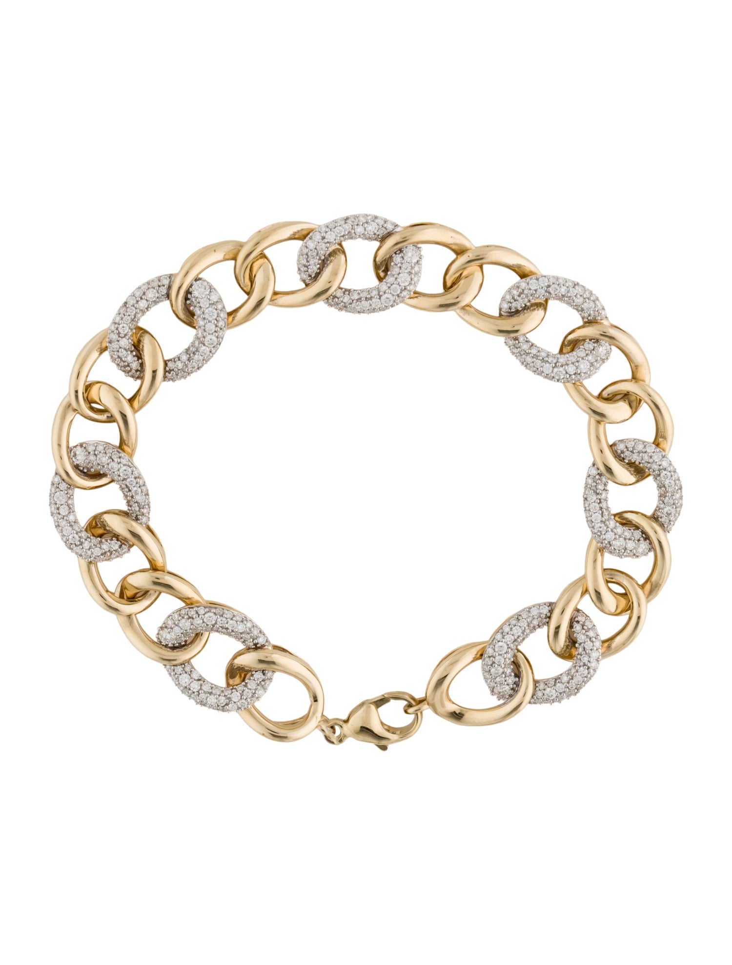 Bracelet 14K 2.00ctw Diamond Link Bracelet