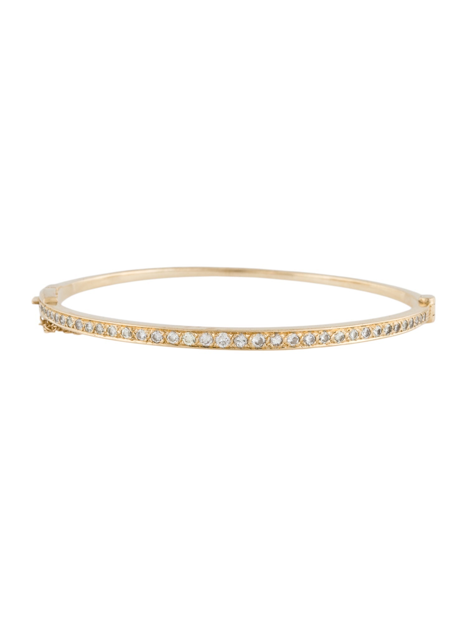 Bracelet 14K Diamond Bangle Bracelet