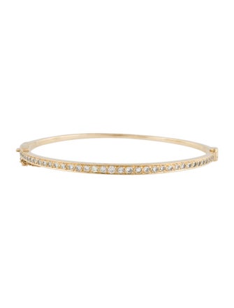 Bracelet 14K Diamond Bangle Bracelet