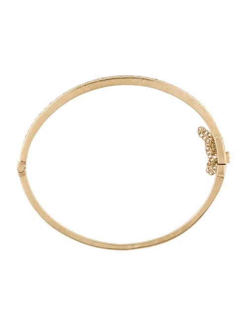Bracelet 14K Diamond Bangle Bracelet