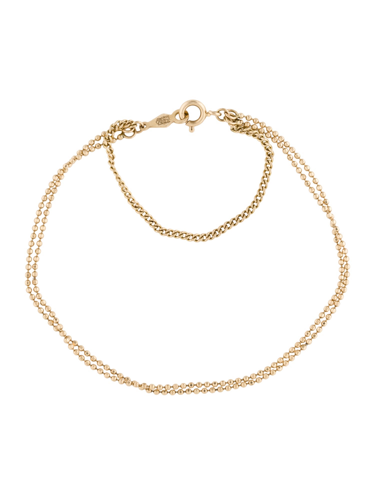 Bracelet 14K Multistrand Link Bracelet