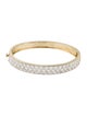 Bracelet 14K 3.66ctw Diamond Hinged Bracelet