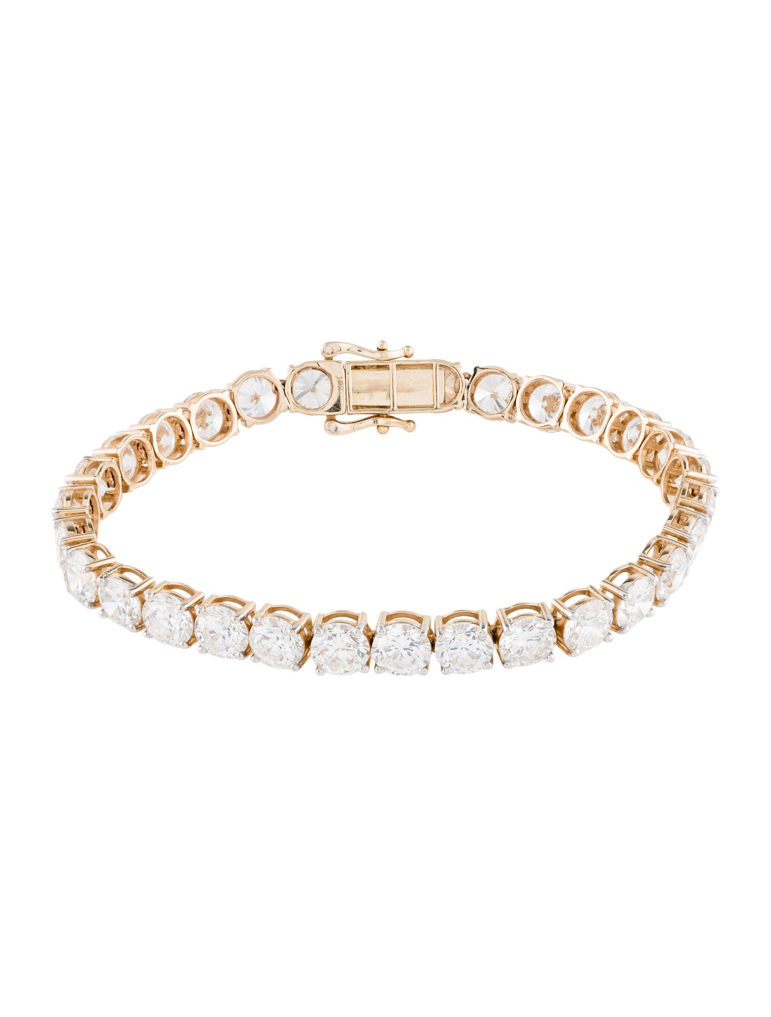 Bracelet 14K 20.07ctw Lab-Grown Diamond Tennis